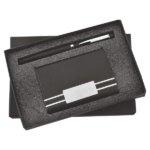 Pen and Cardholder 2in1 Combo Gift Set - For Employee Joining Kit, Corporate, Client or Dealer Gifting, Promotional Freebie BG-JKSR118