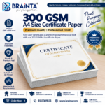 Certificate Print A4 Size 300gsm