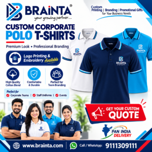 brainta custom polo t shirt